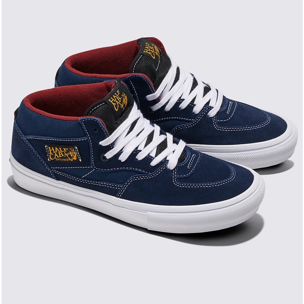 Vans Half Cab Navy/ Burgundy